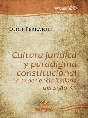 cover image of Cultura jurídica y paradigma constitucional